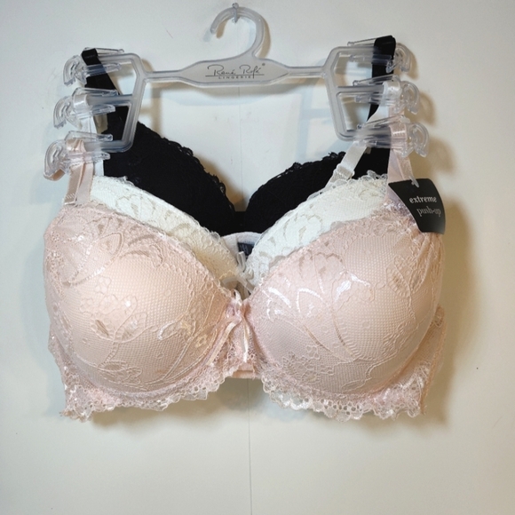 René Rofé  women's extreme push up bra set of 3  size  (36)B - Picture 2 of 8